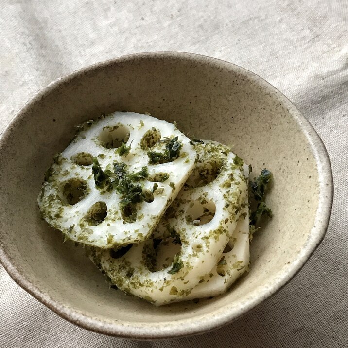 れんこんの海苔塩和え